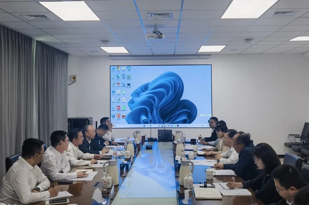 公司主要領導會見中國農墾集團黨委書記、董事長張磊